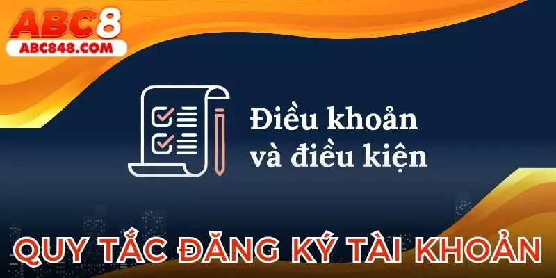 Quy tắc đăng ký tài khoản cho người chơi mới