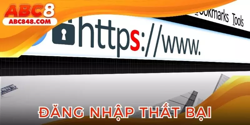 Truy cập link bị chặn dẫn đến thao tác thất bại