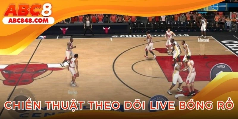 Chiến thuật theo dõi live bóng rổ cho người mới