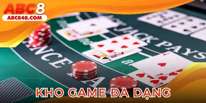Kho game đa dạng với các sản phẩm hot