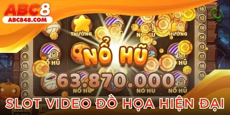 Slot Video với hệ thống đồ họa hiện đại